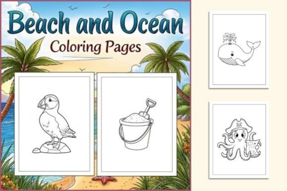 Download Beach and Ocean Coloring Fun - Beach Collection