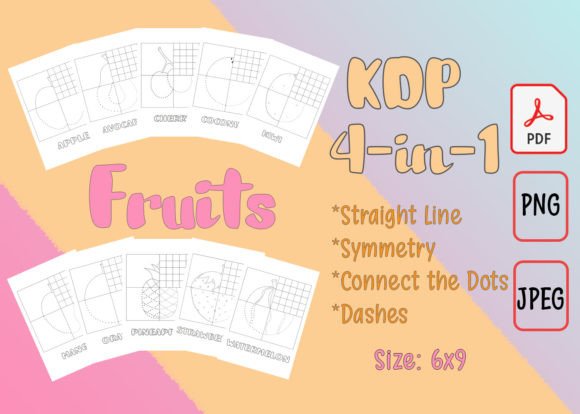 Download Fruit KDP Interior Coloring Activity - Kdp interior coloring Collection