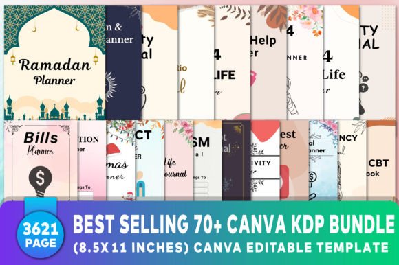 Download Best Selling 70+ Canva Kdp Bundle - Premium Bundle