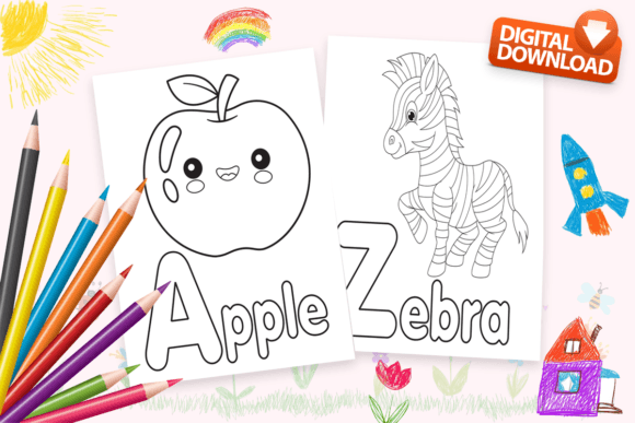 Download ABC Alphabet Coloring Pages for Kids 2-4 - Abc alphabet coloring pages for kids Collection